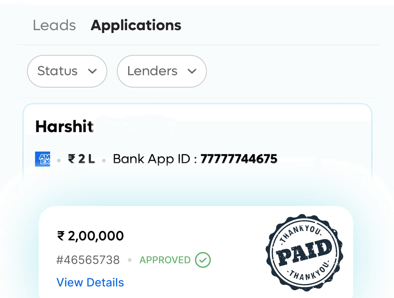 Partner dashboard showing commission and payout tracking